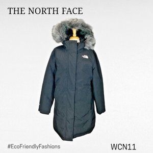 The North Face Women's TNF Black Arctic Parka Jacket Size XL